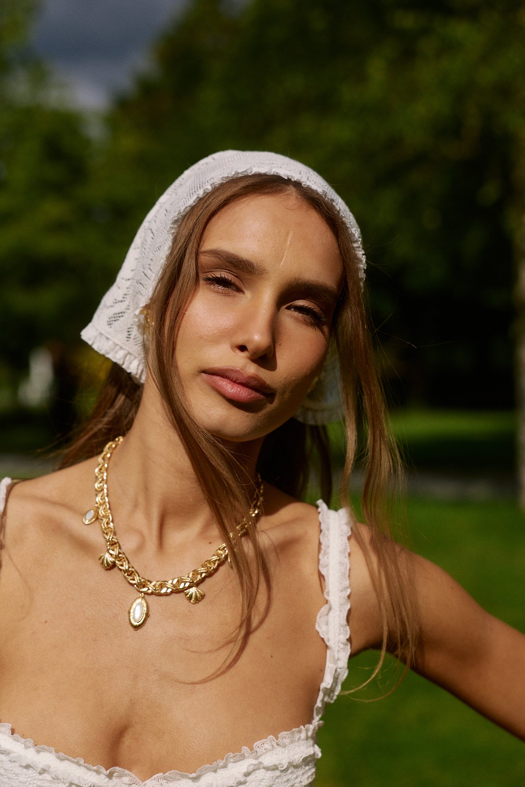 Sorella Necklace in Pearl