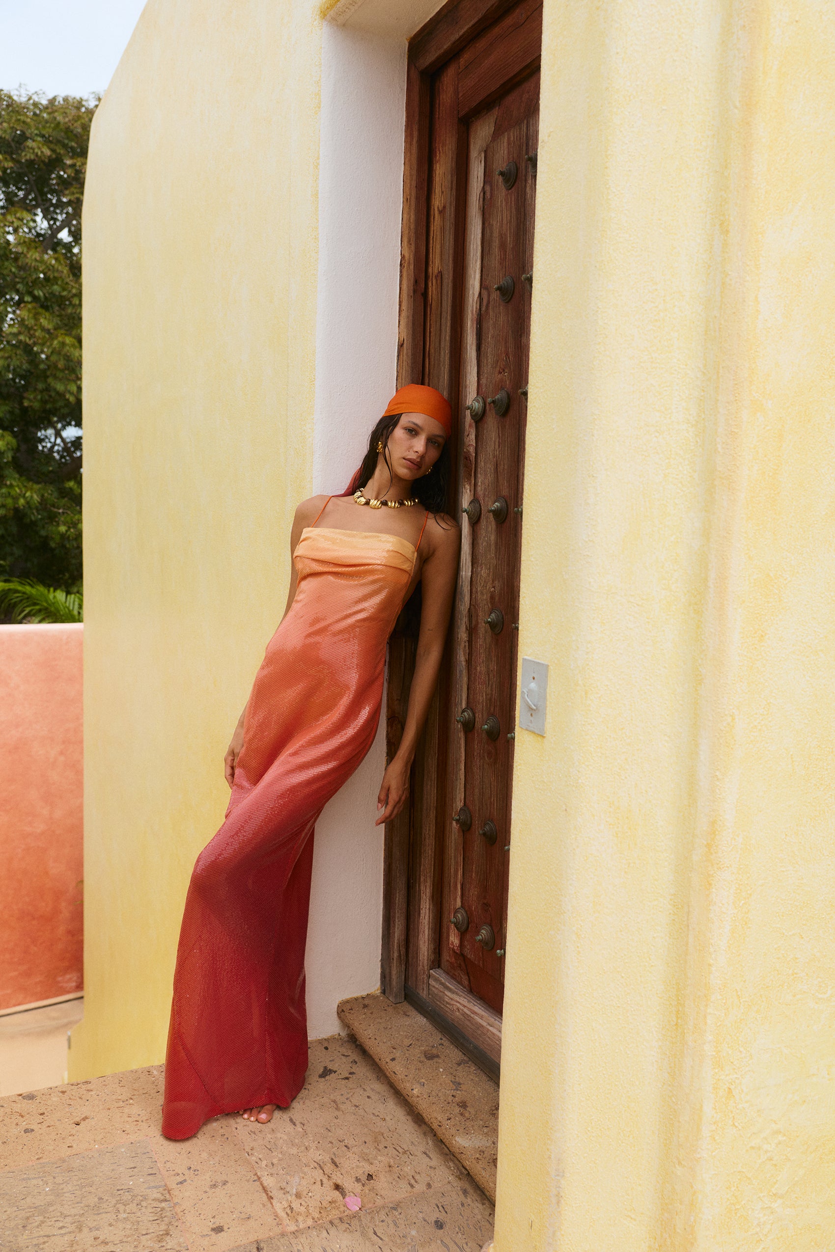 Neomi Maxi Dress in Sol
