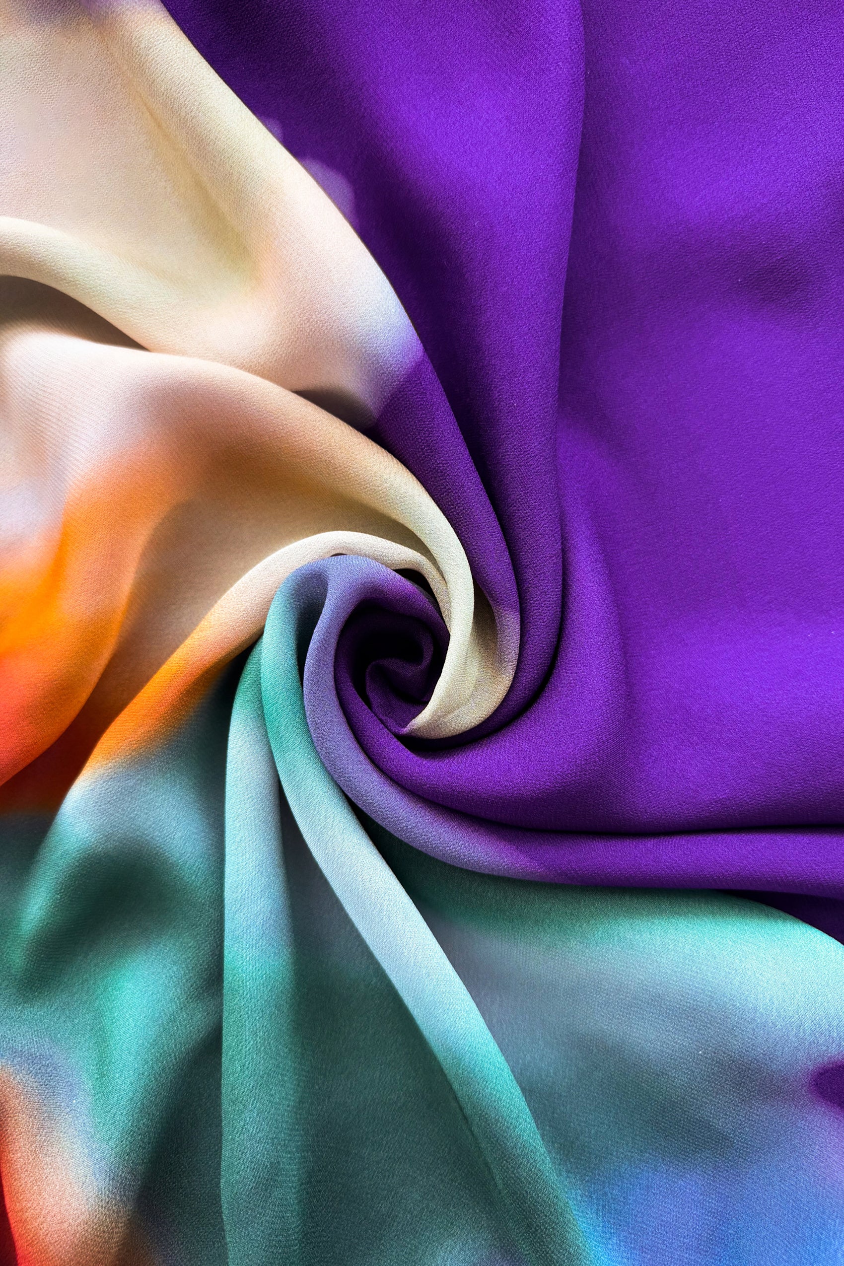 Mirage Maxi Skirt in Aurora