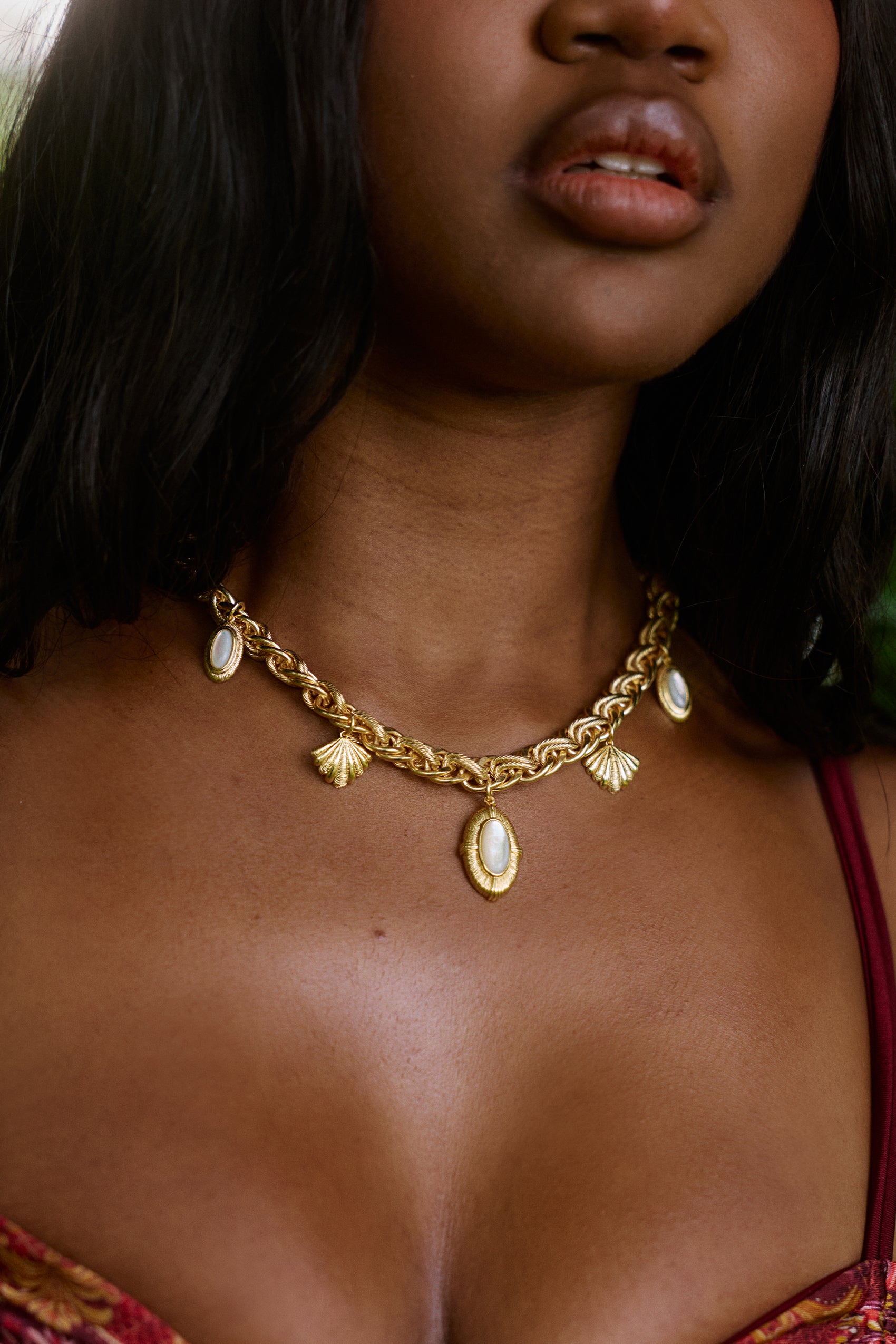 Sorella Necklace in Pearl