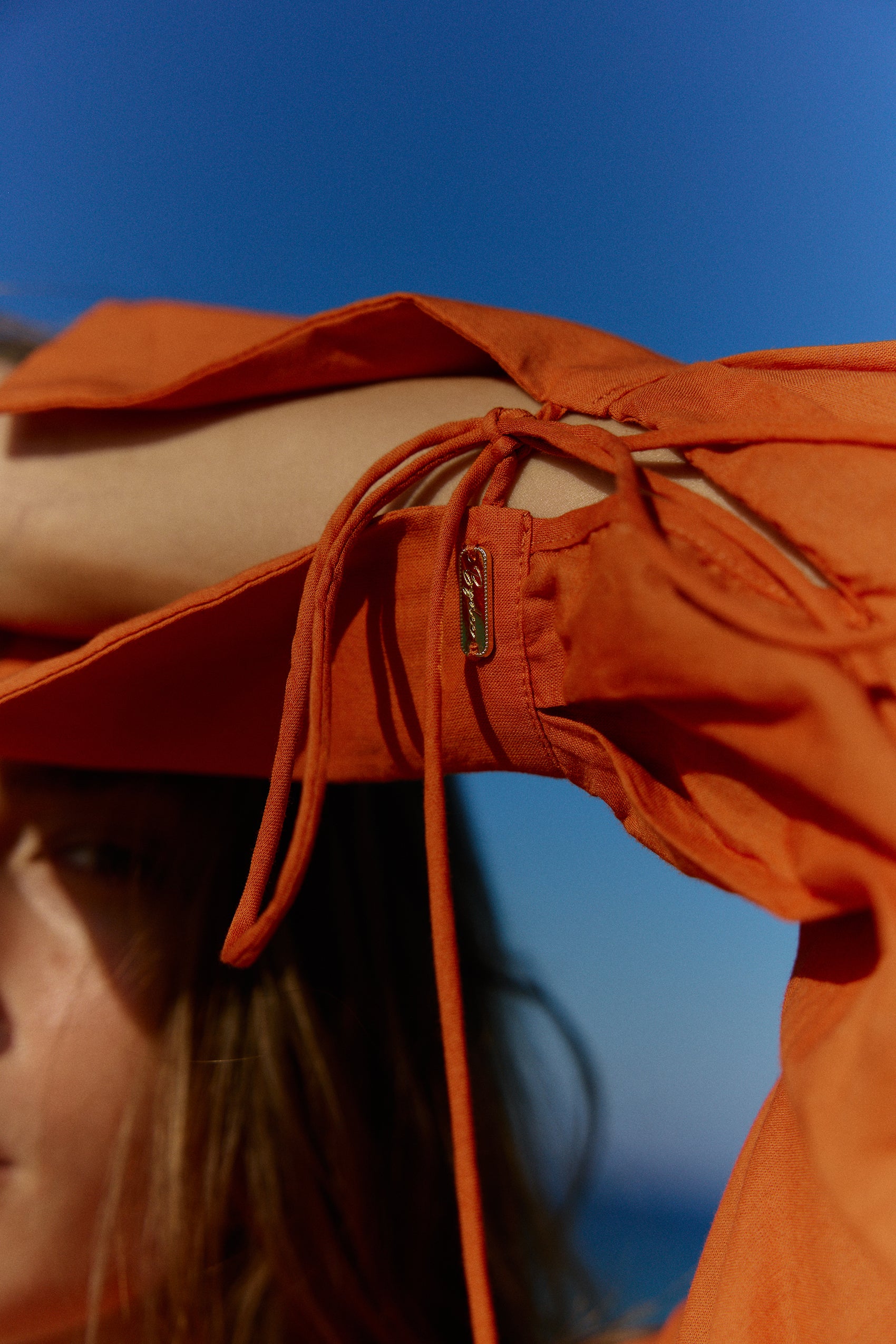 Valetta Cotton Shirt in Quemada