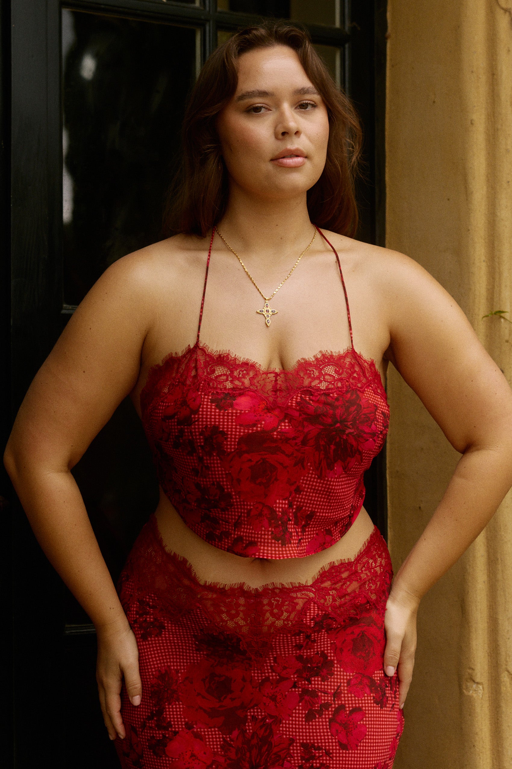 Aurelie Top in Rose