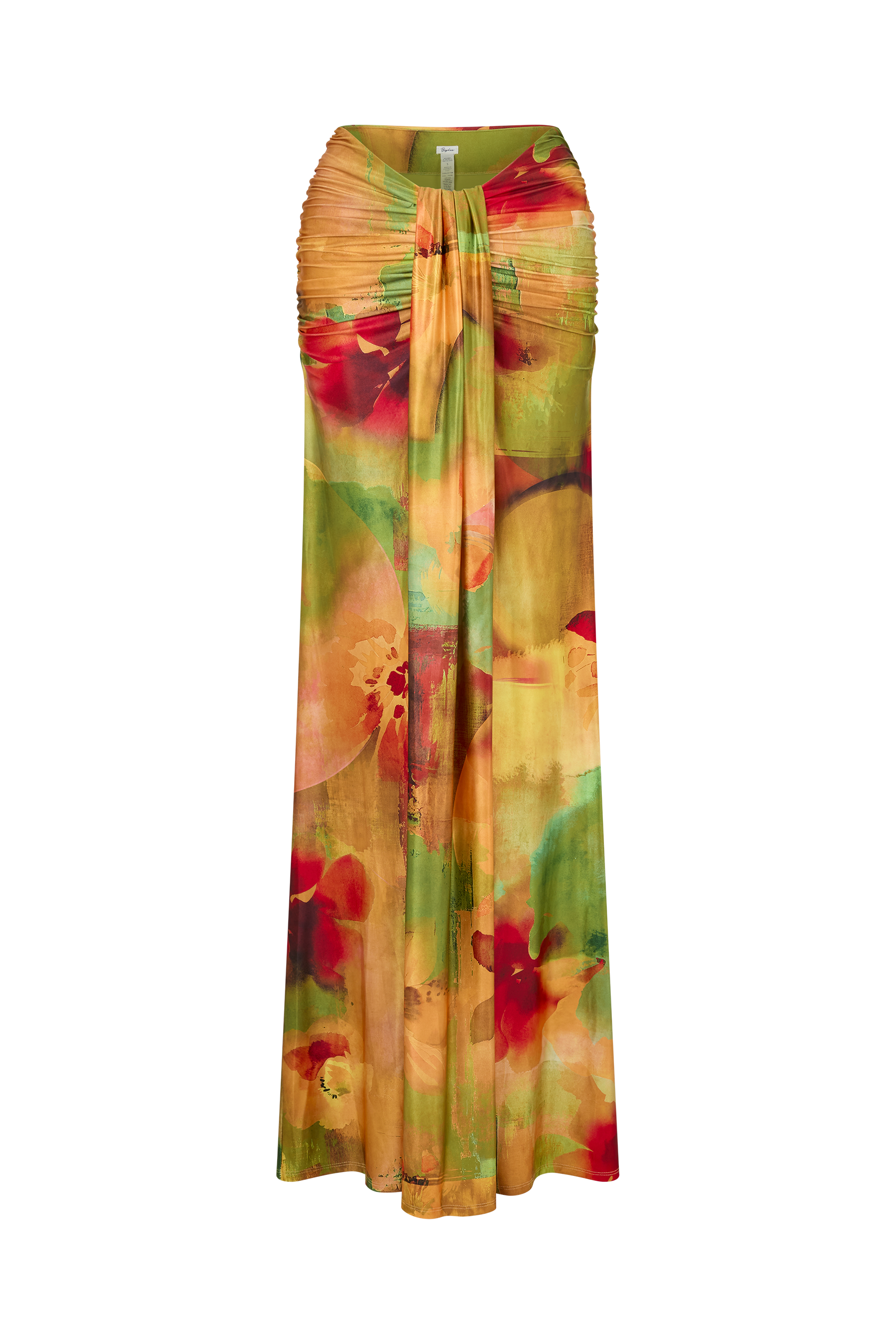 Azura Jersey Maxi Skirt in Solara