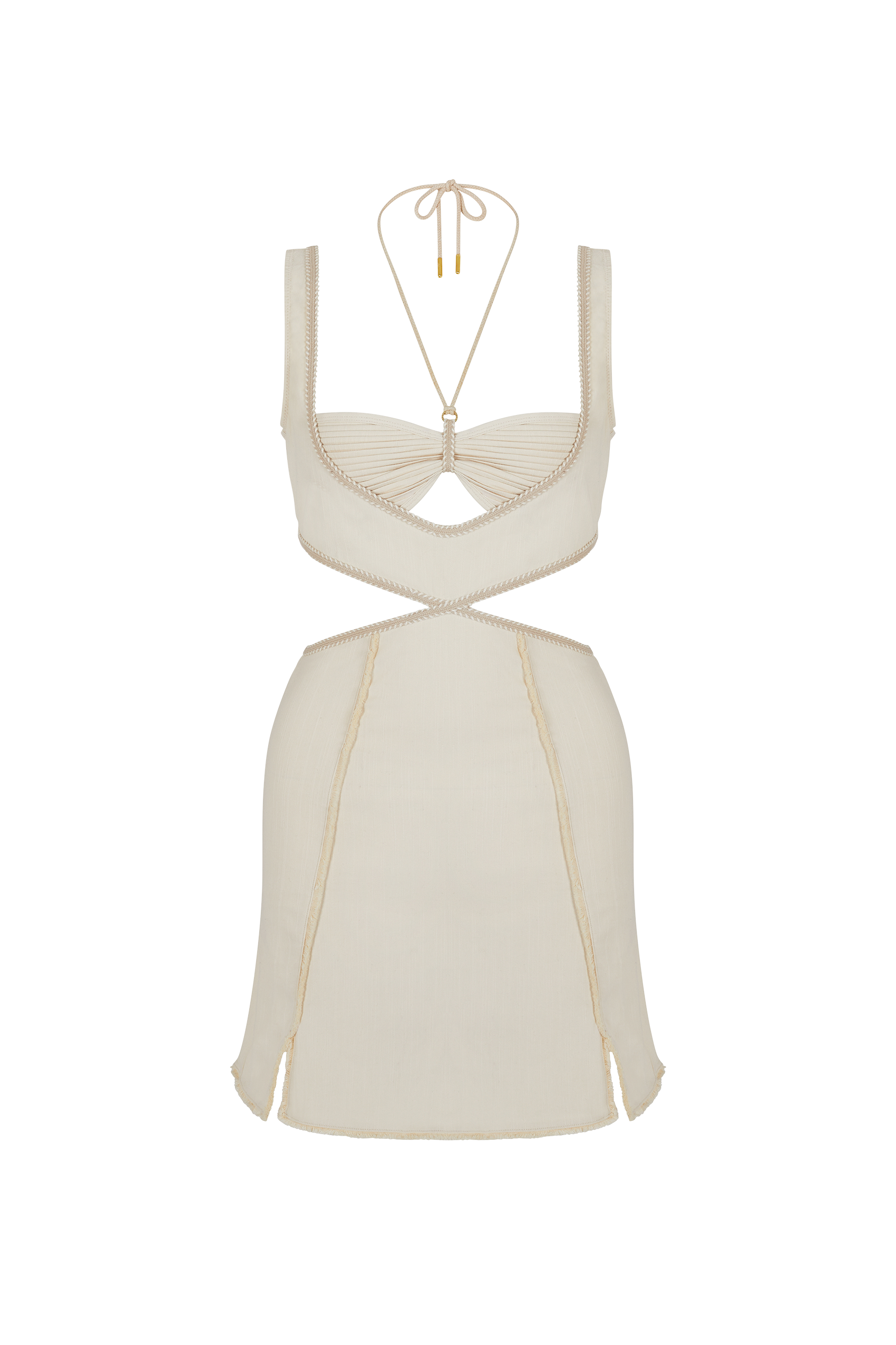 Adriana Dress in Pearl