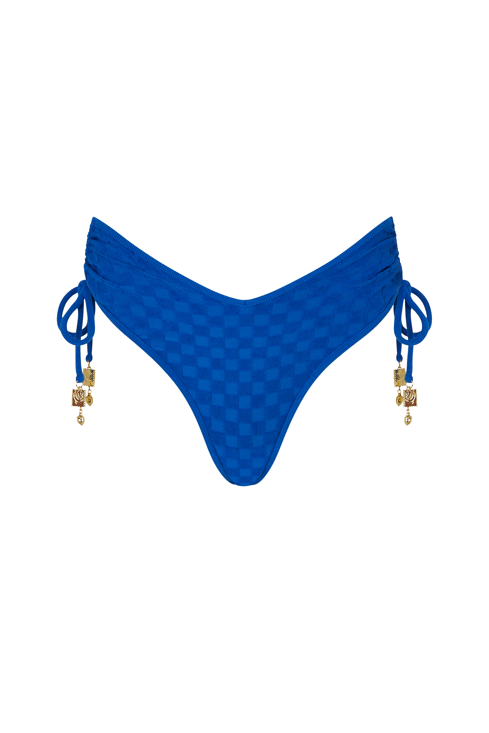 Thasos Bikini Bottom in Cobalto