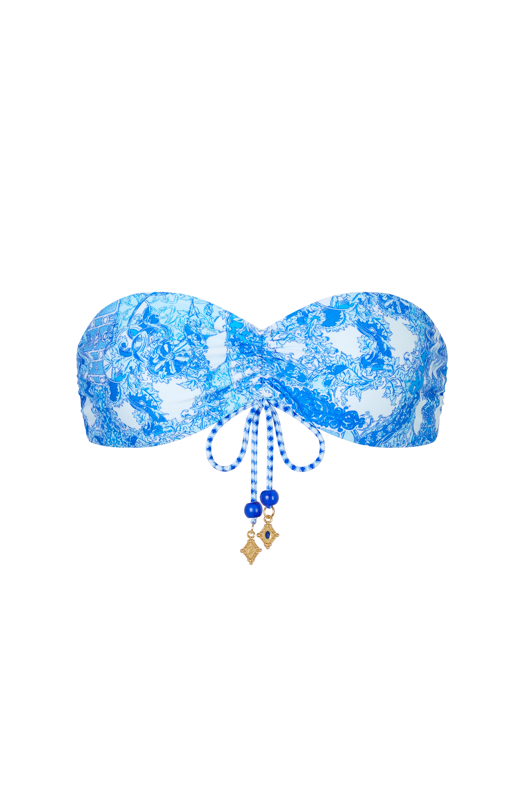 Crete Top in Azzurro