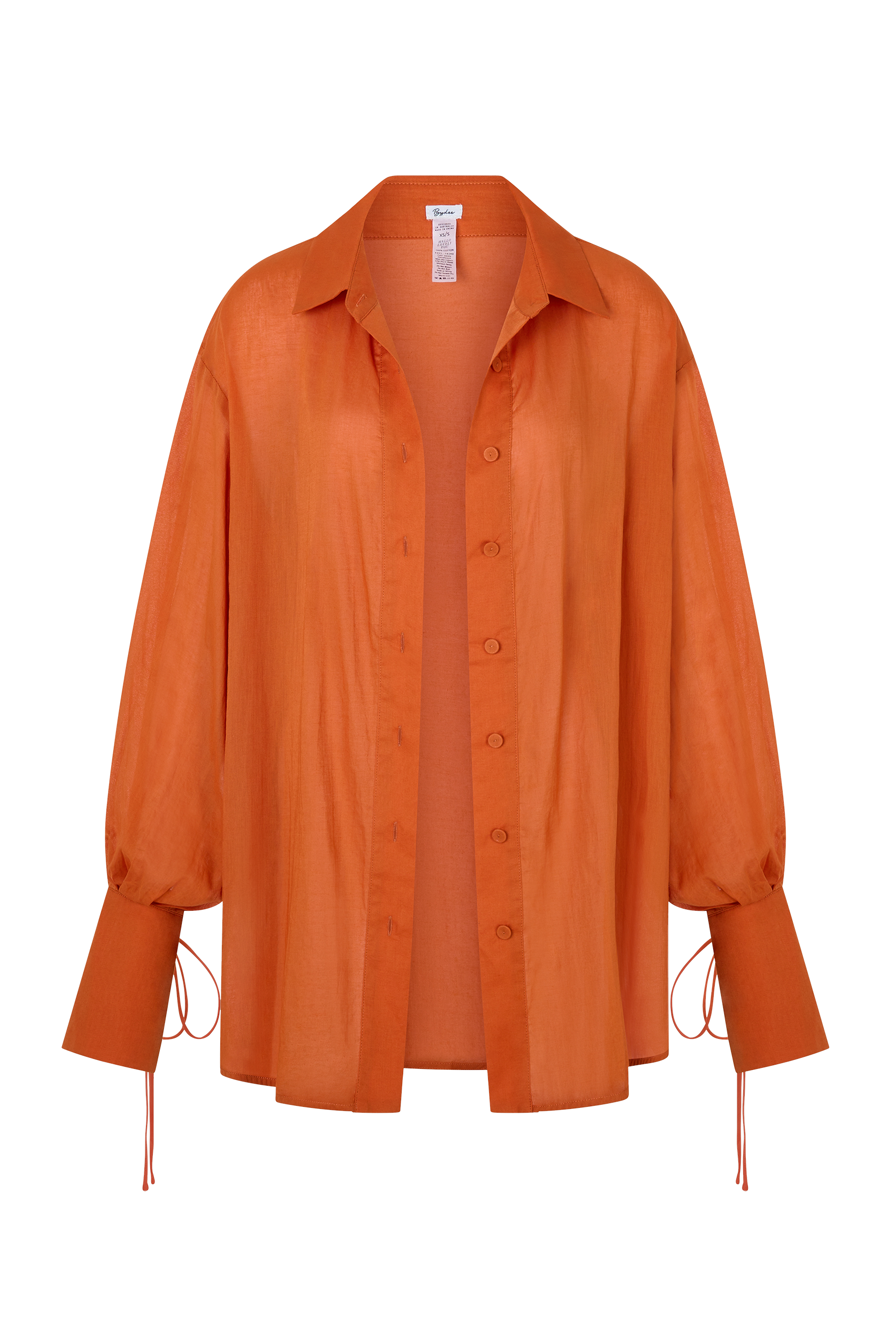 Valetta Cotton Shirt in Quemada