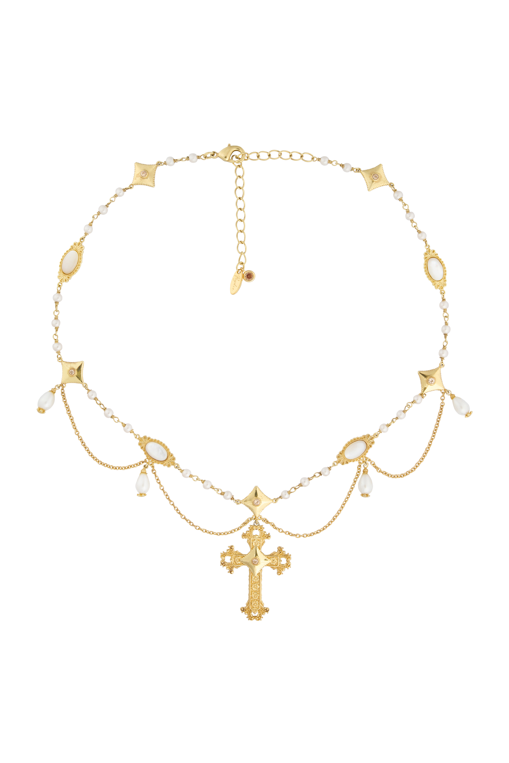 Cielo Cross Necklace