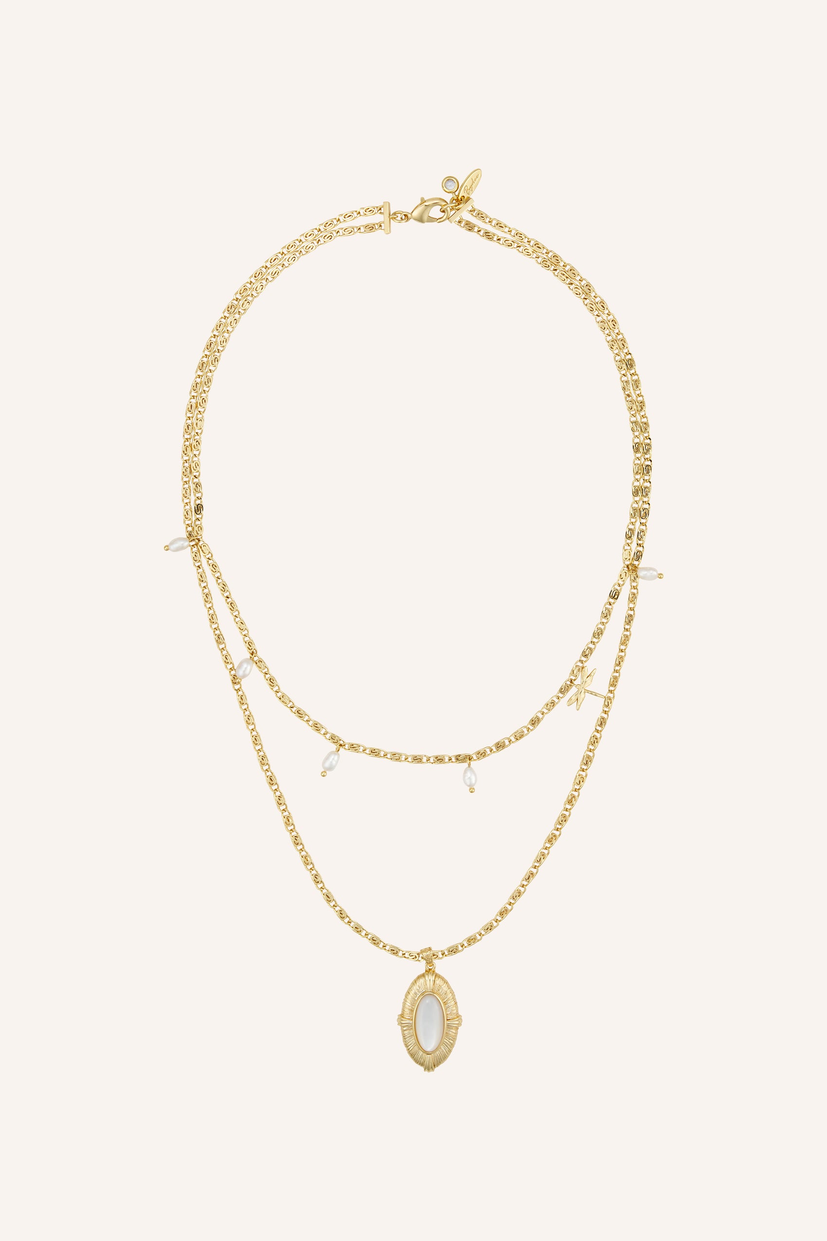 Mirae Necklace in Pearl