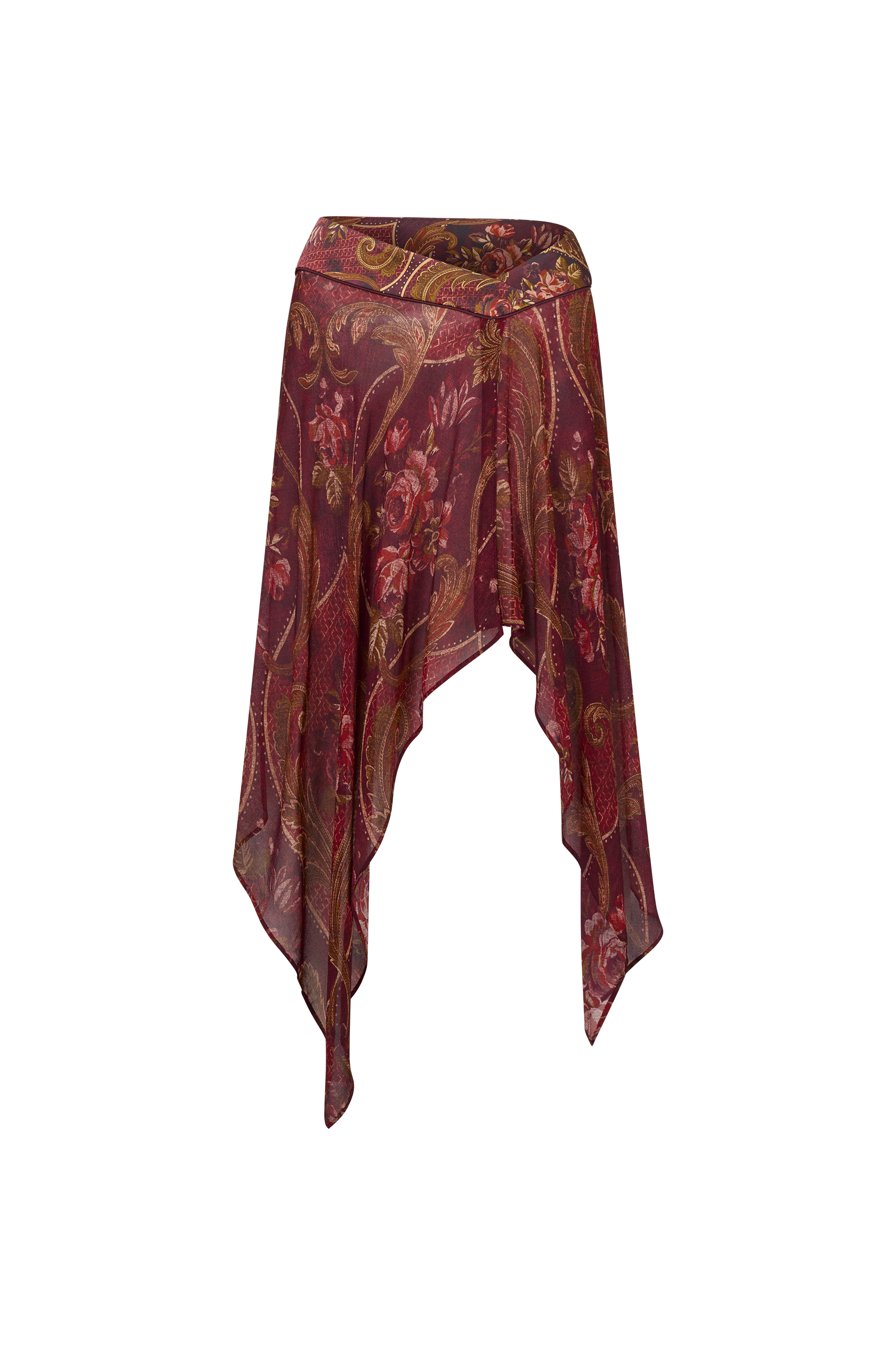 Nivea Midi Skirt in Rosetta