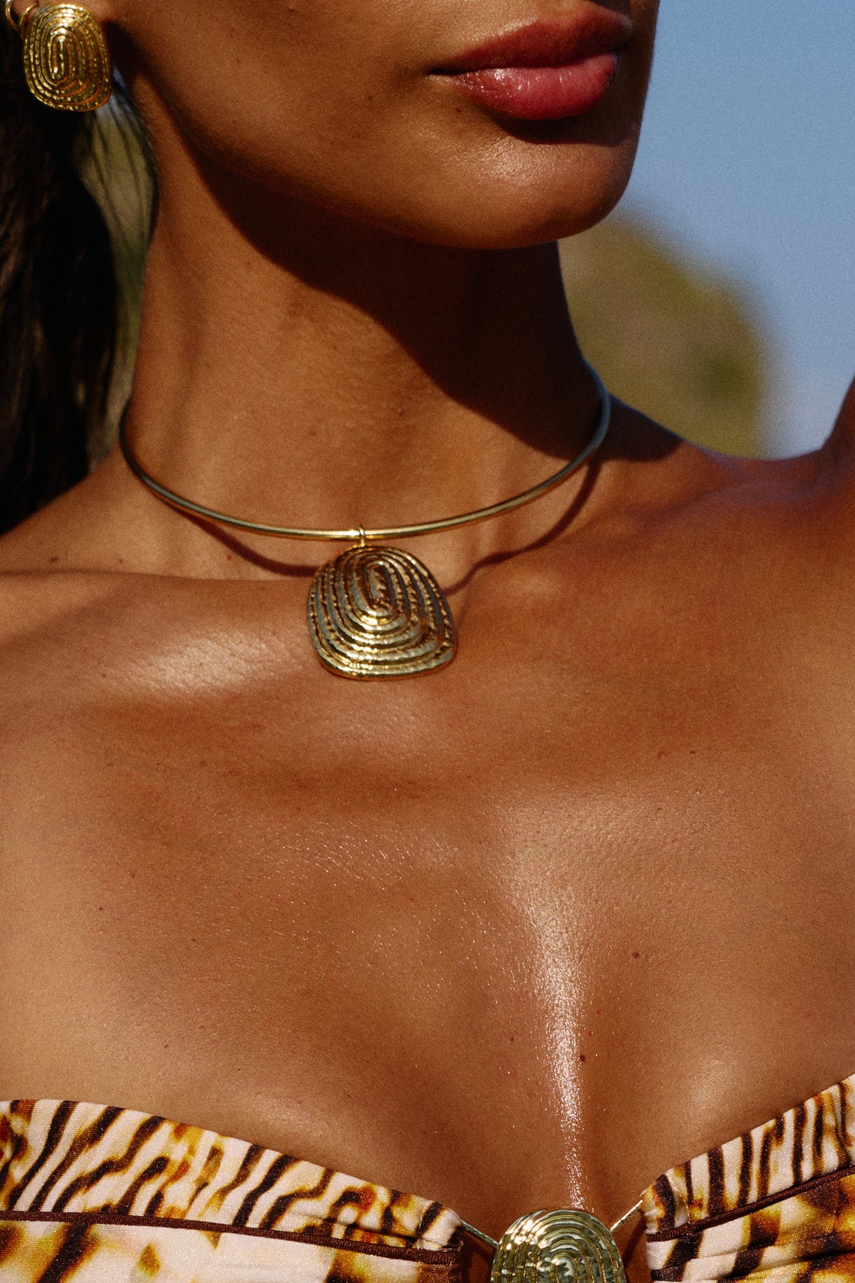 Palazzo Torque Necklace
