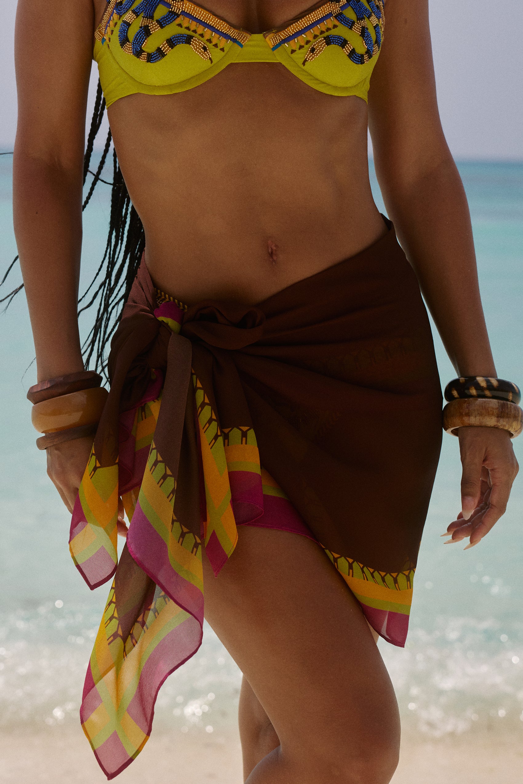 Georgette Sarong in Zahana