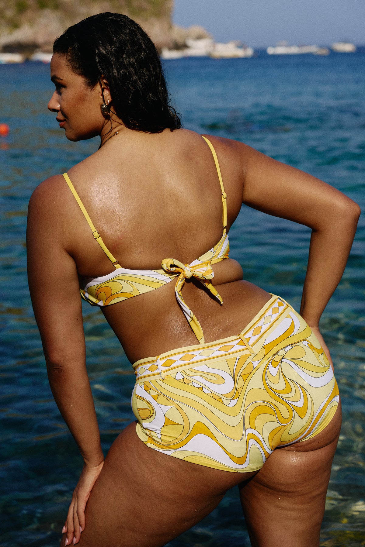 Cefalu Bikini Top in Massimo