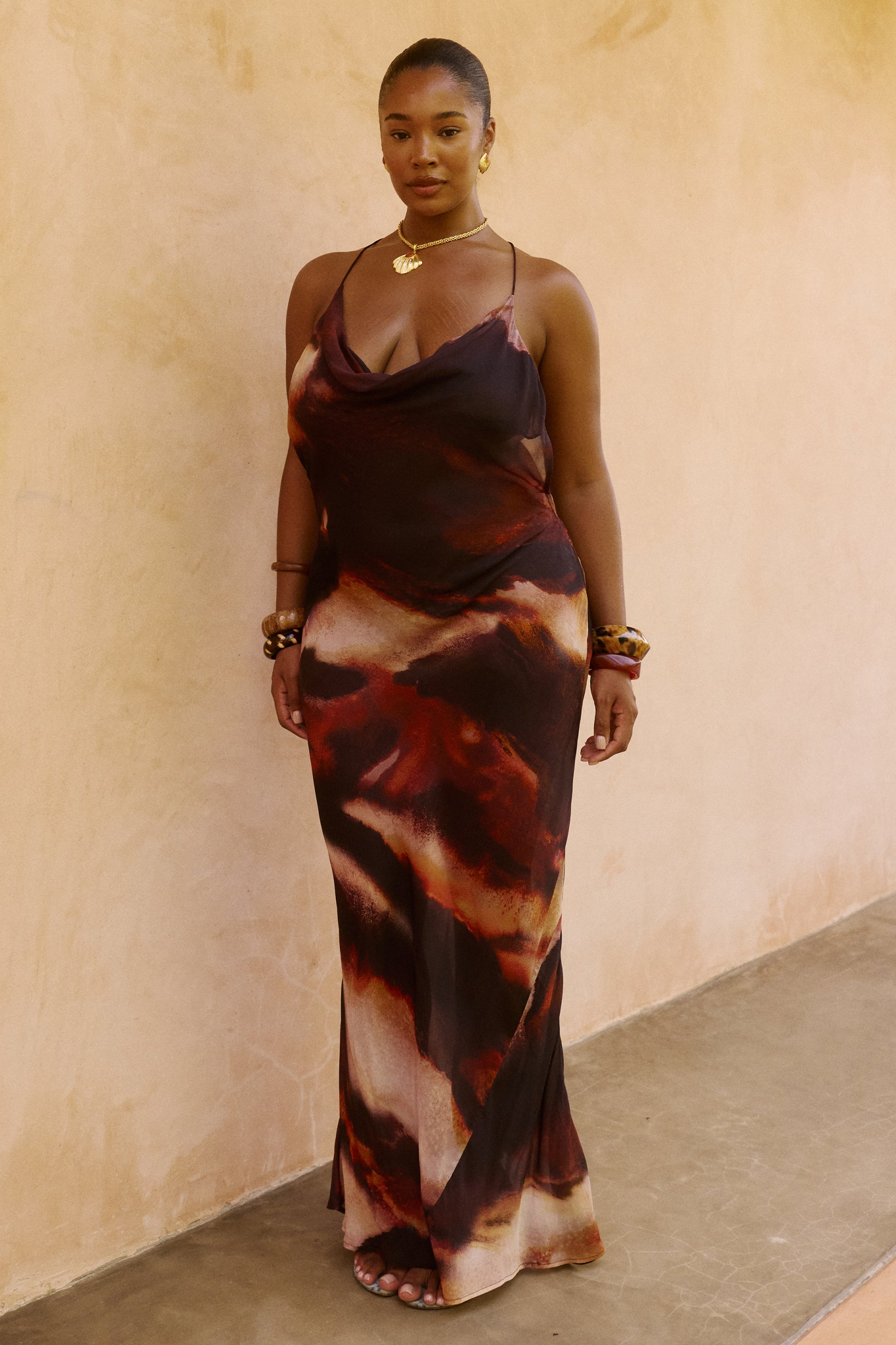 Amari Maxi Dress in Sarabi