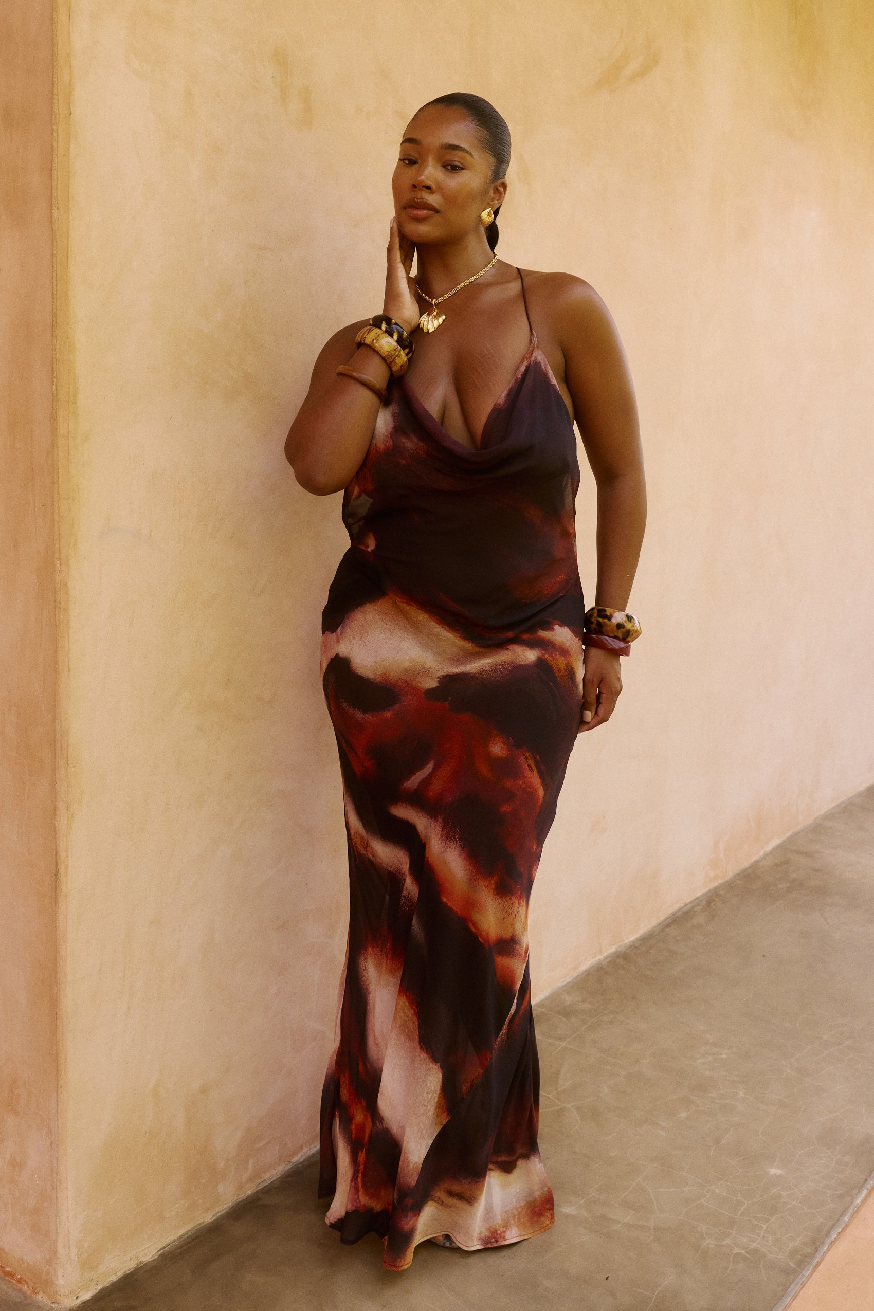 Amari Maxi Dress in Sarabi