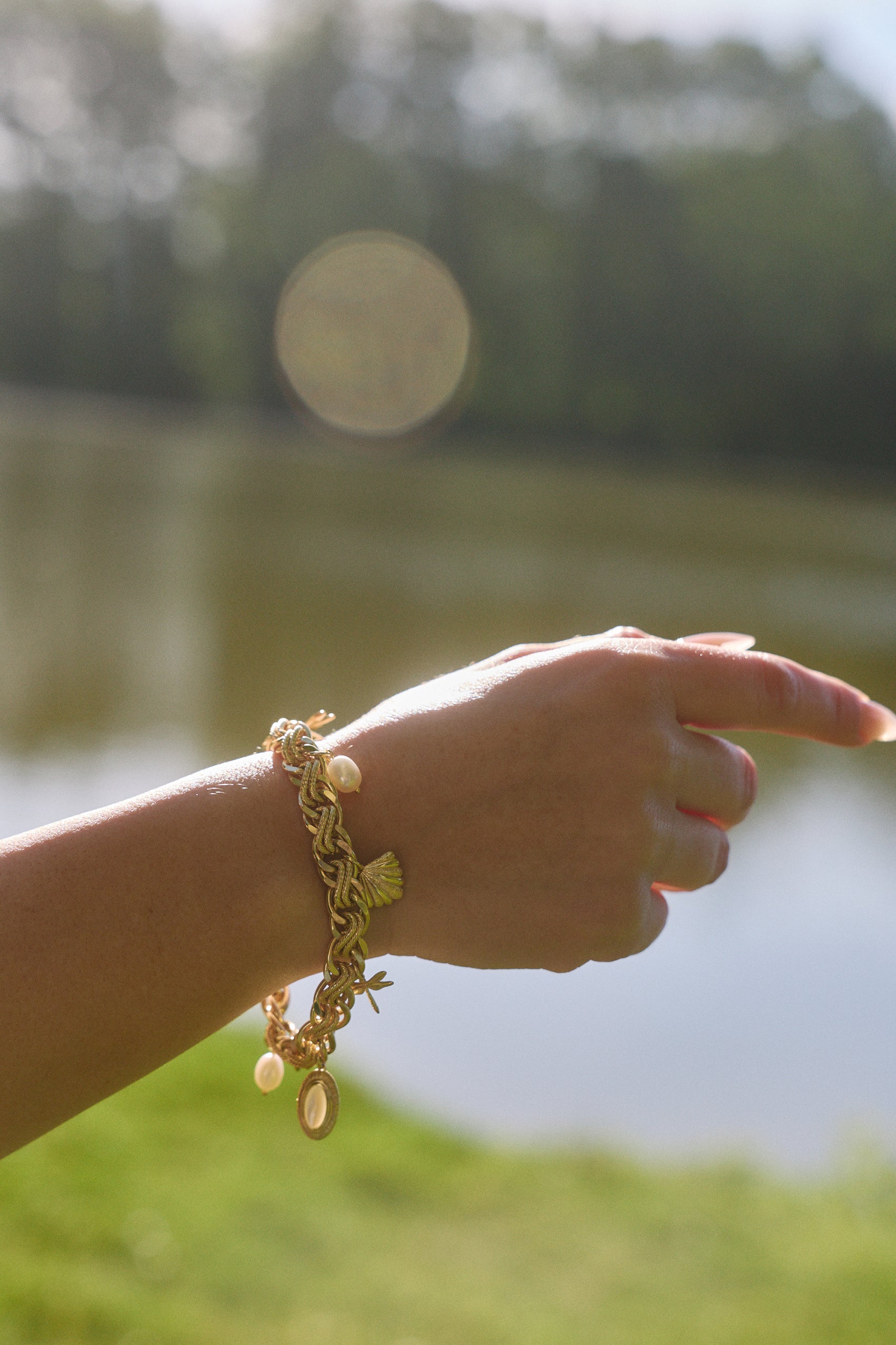 Sorella Bracelet in Pearl
