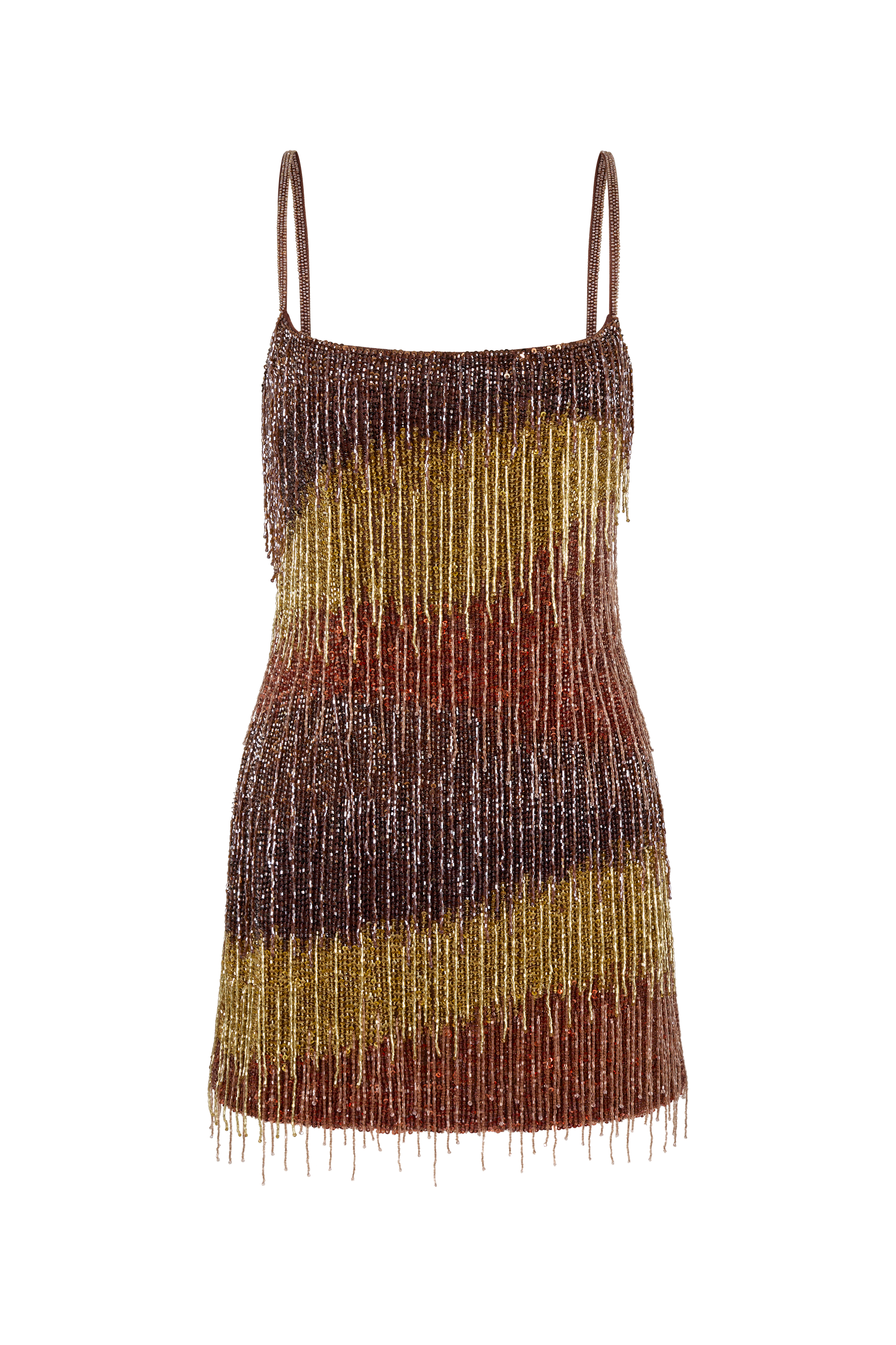 Zahana Hand Beaded Mini Dress