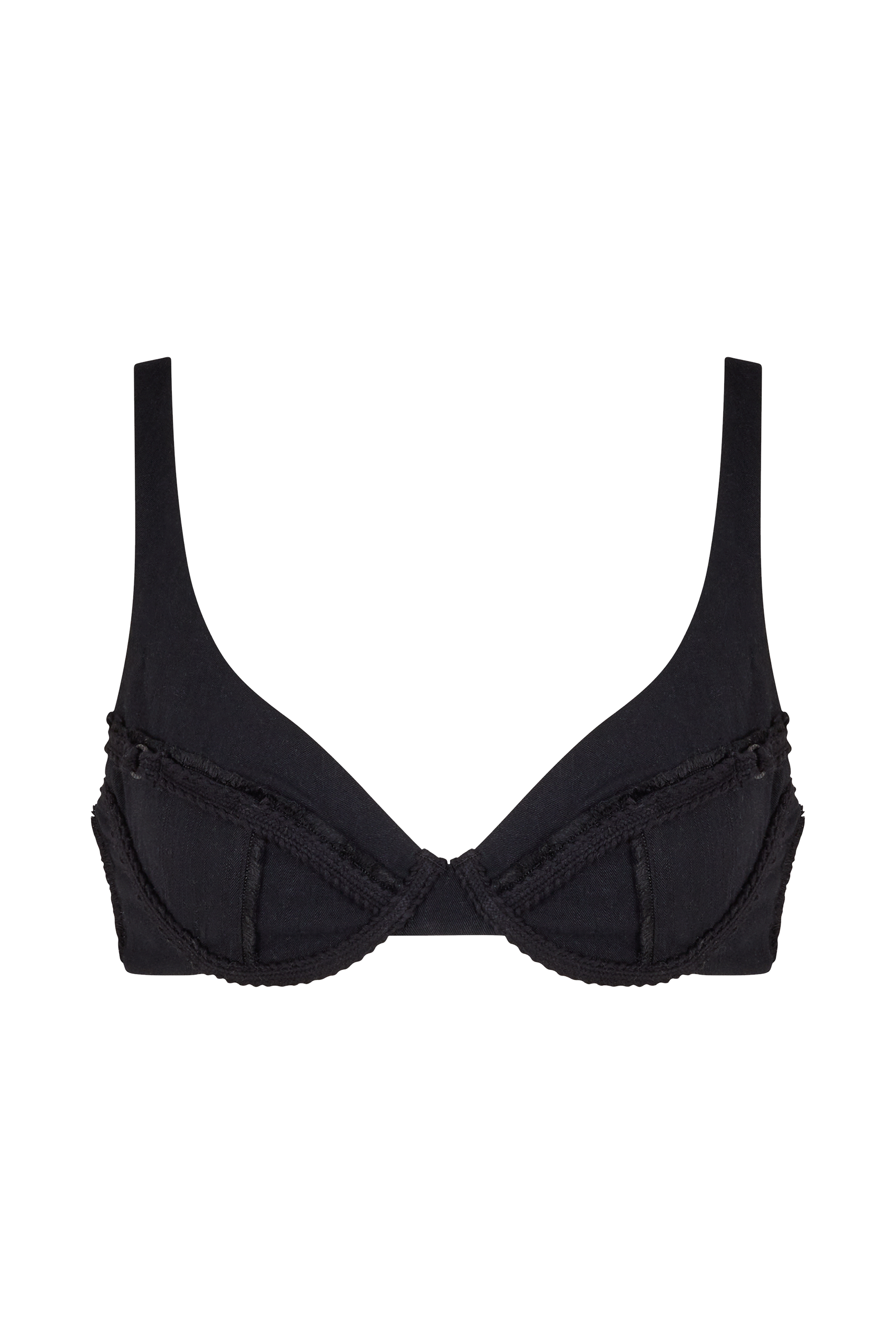 Hailey Underwire Bra in Onyx