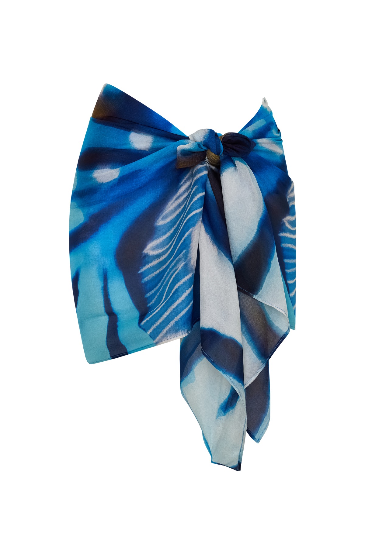 Georgette Sarong in Corallo