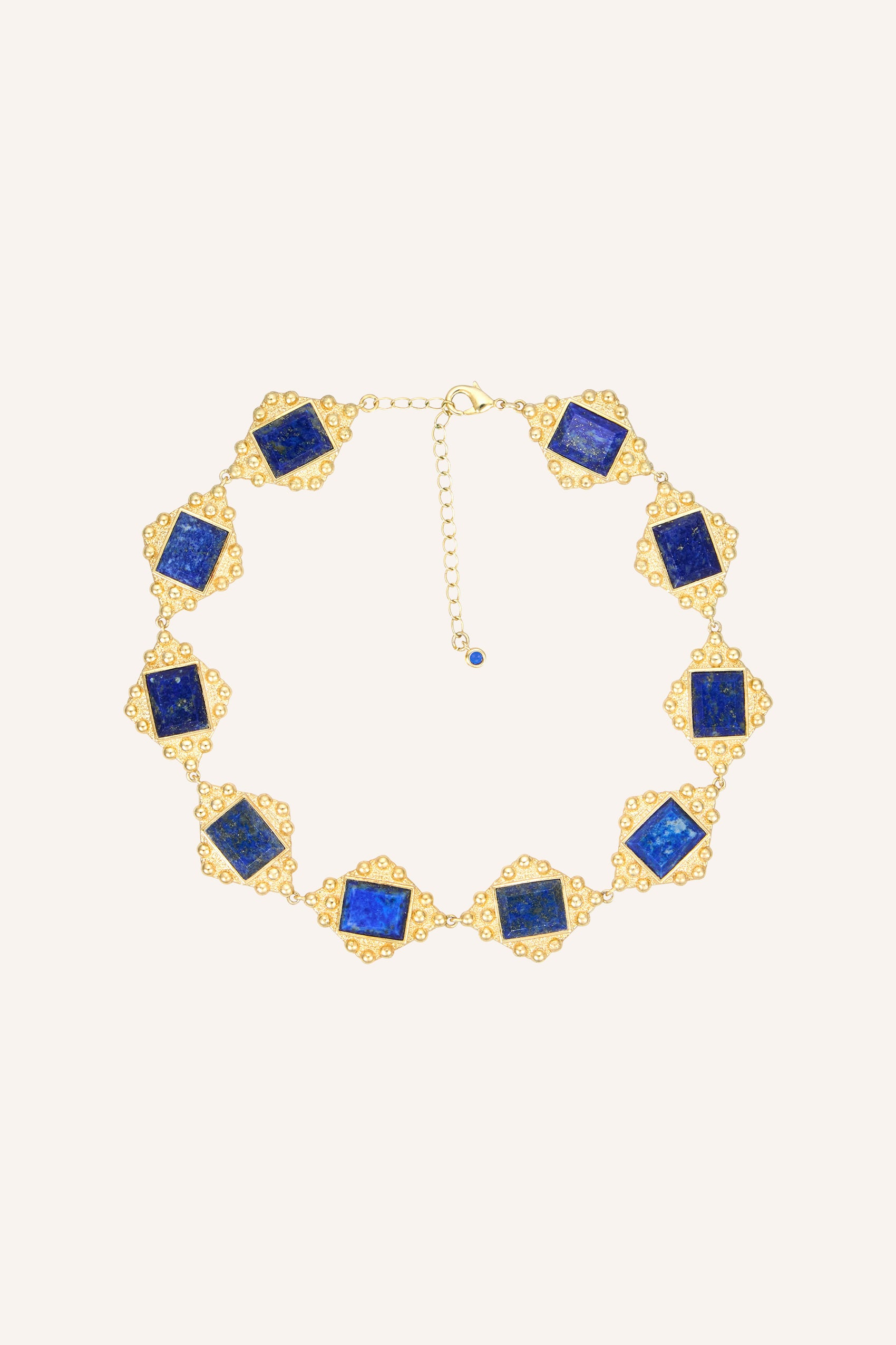 Taormina Choker in Lapis Lazuli